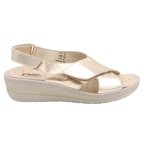 Женские босоножки IMAC, золотые фото 2