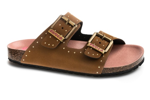 Сандалии БИО Paola для девочки, коричневые