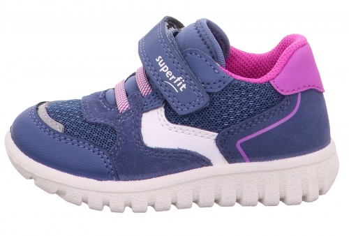 Кроссовки SUPERFIT для девочки, синие фото 2