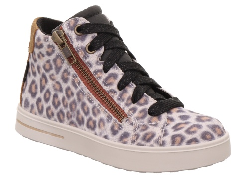 Ботинки SUPERFIT для девочки, леопардовые