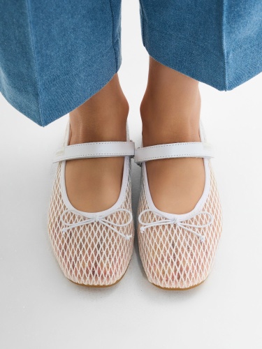 Туфли Pablosky для девочки, белые фото 2