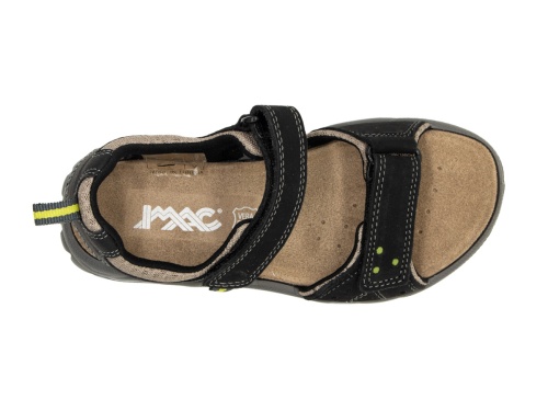 Сандалии IMAC для мальчика, чёрные фото 6