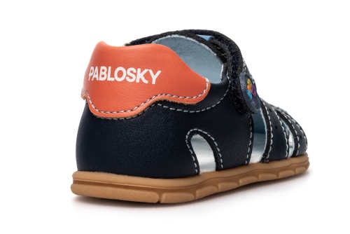 Сандалии Pablosky для мальчика, синие фото 3