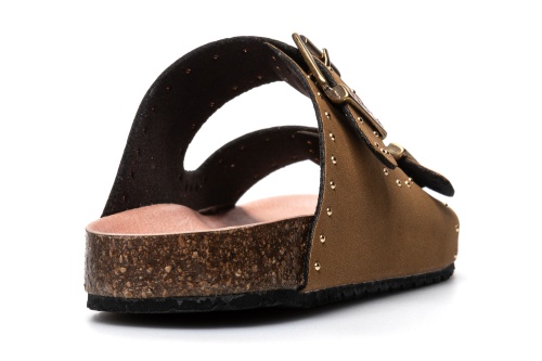 Сандалии БИО Paola для девочки, коричневые фото 3