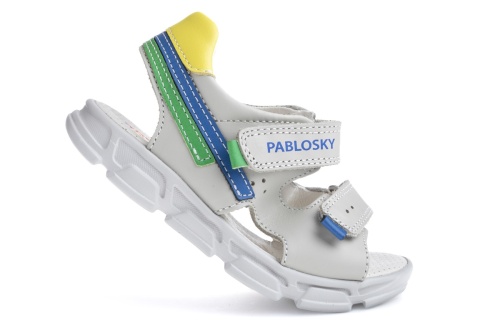 Сандалии PABLOSKY для мальчика, серые фото 5