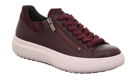 Женские кеды Legero, бордовые