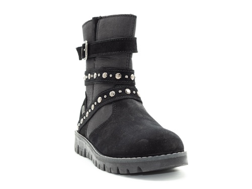 Полусапоги IMAC для девочки, чёрные фото 3