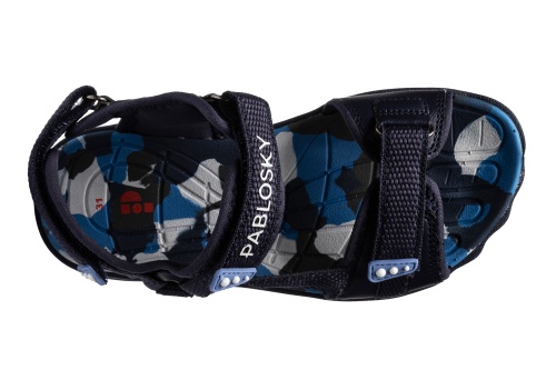 Сандалии Pablosky для мальчика, синие фото 4