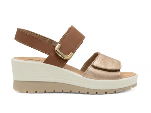 Женские босоножки IMAC, коричневые фото 2