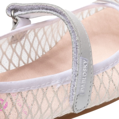 Туфли Pablosky для девочки, белые фото 7