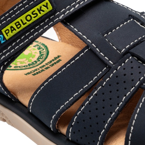 Сандалии Pablosky для мальчика, синие фото 7