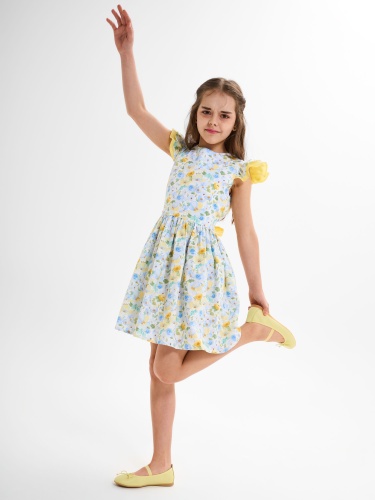 Туфли Pablosky для девочки, жёлтые фото 4