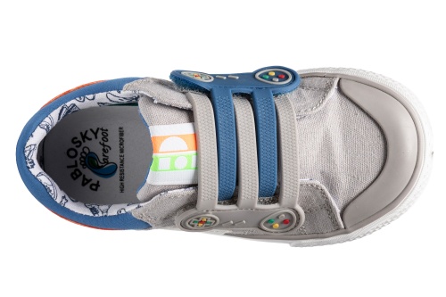 Кеды Pablosky для мальчика, серые фото 4