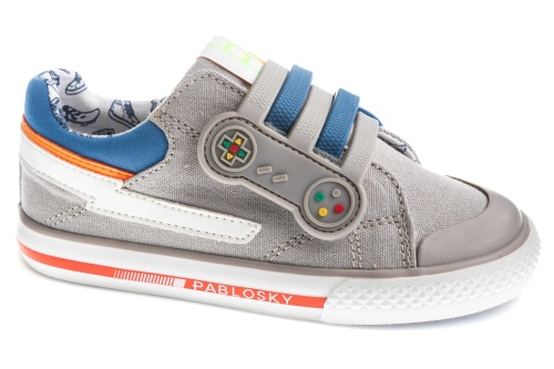 Кеды Pablosky для мальчика, серые