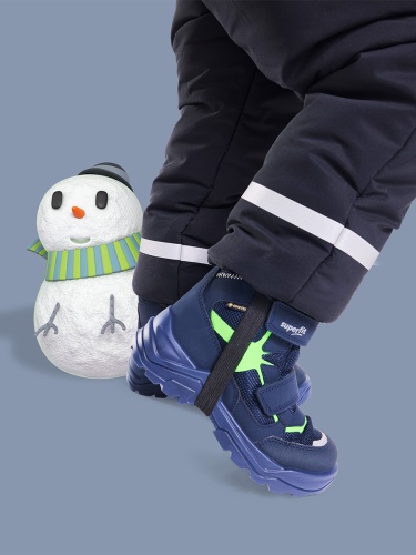 Ботинки Superfit для мальчика, синие фото 3