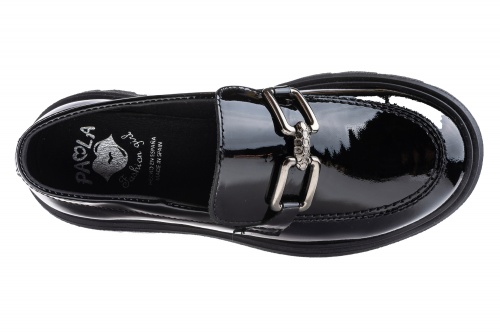 Туфли PAOLA для девочки, чёрные фото 4