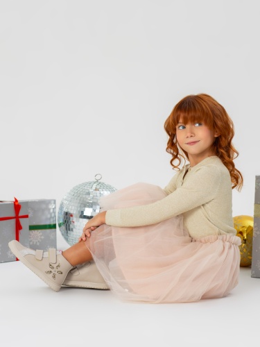 Ботинки PABLOSKY для девочки, бежевые фото 5