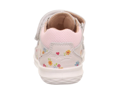 Босоножки Superfit для девочки, белые фото 5