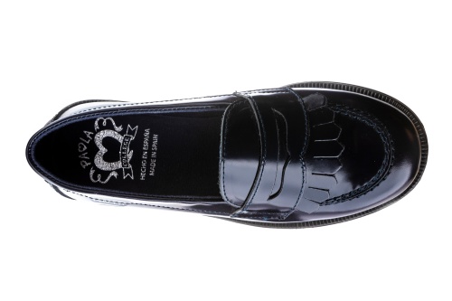 Лоферы Paola для девочки, синие фото 4