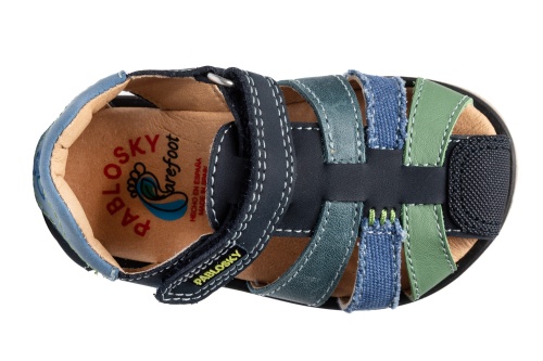 Сандалии Pablosky для мальчика, синие фото 4