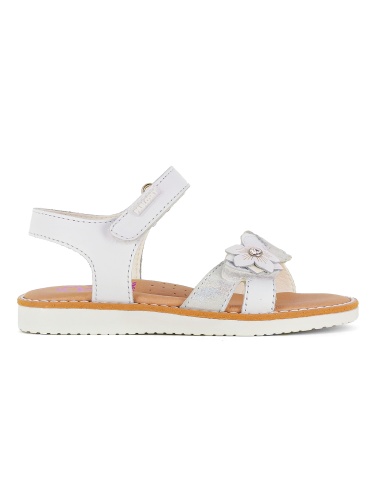 Босоножки Pablosky для девочки, белые фото 2
