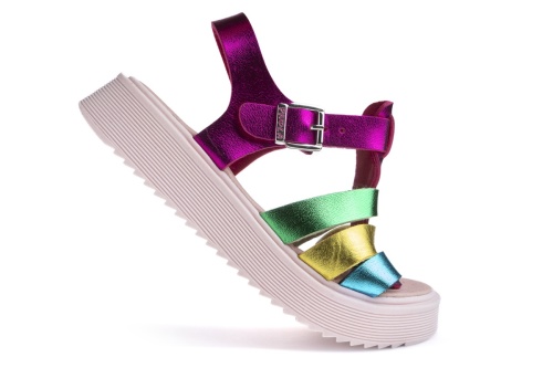 Босоножки Paola для девочки, розовые фото 5