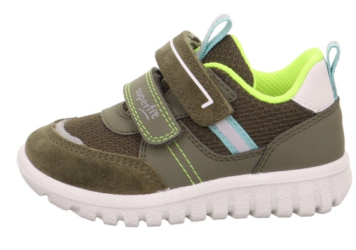 Ботинки Superfit для мальчика, зелёные фото 2