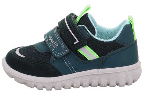 Кроссовки SUPERFIT для мальчика, зелёные фото 2