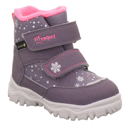 Ботинки Superfit для девочки, фиолетовые