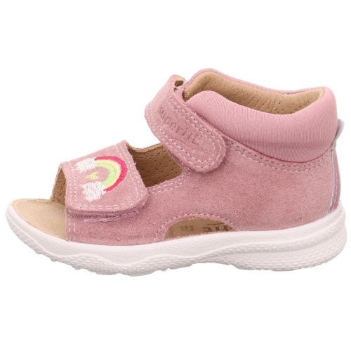 Босоножки Superfit для девочки, розовые фото 2