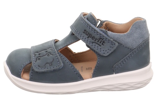 Сандалии SUPERFIT для мальчика, серые фото 2