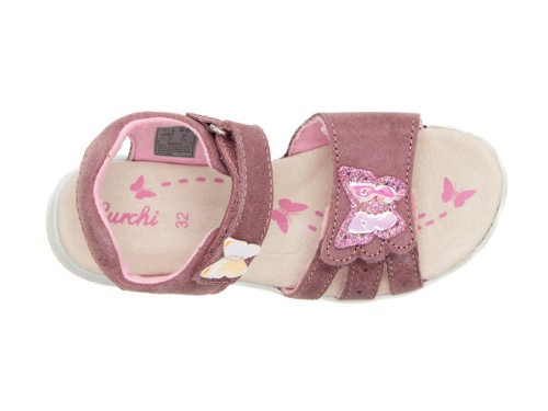 Босоножки LURCHI для девочки, розовые фото 7
