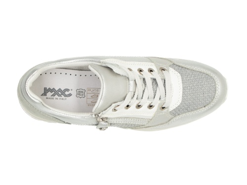 Женские кроссовки IMAC, серебряные фото 6