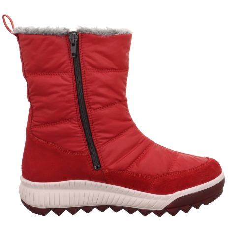 Женские полусапоги Legero, красные фото 4