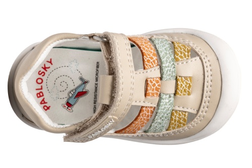 Сандалии Pablosky, бежевые фото 4