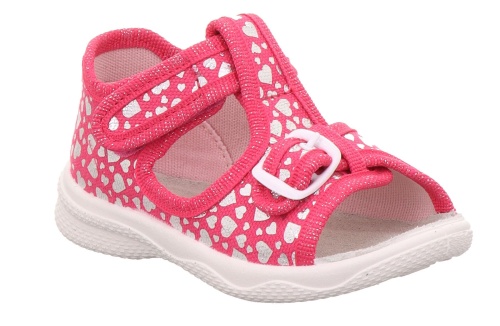 Босоножки Superfit для девочки, розовые