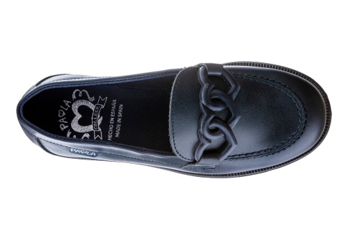 Лоферы Paola для девочки, синие фото 4