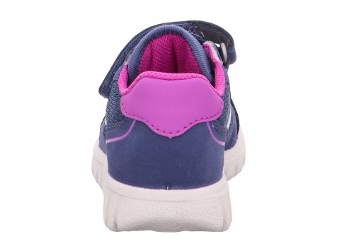 Кроссовки SUPERFIT для девочки, синие фото 5