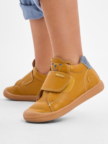 Ботинки Pablosky для мальчика, жёлтые фото 2