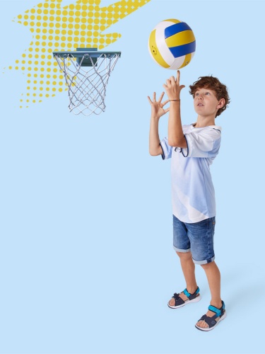 Сандалии SUPERFIT для мальчика, синие фото 5