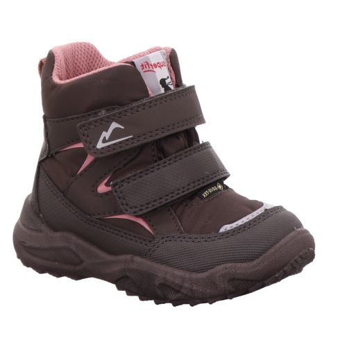 Ботинки SUPERFIT для девочки, коричневые