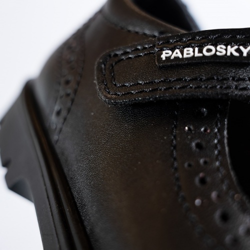 Туфли PABLOSKY для девочки, чёрные фото 6
