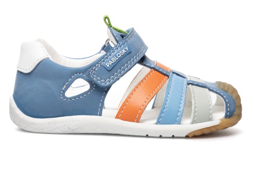 Сандалии Pablosky для мальчика, голубые фото 2