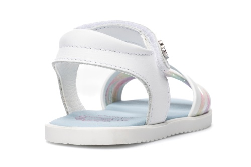 Босоножки Pablosky для девочки, белые фото 3