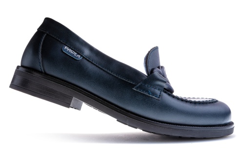 Лоферы Paola для девочки, синие фото 5