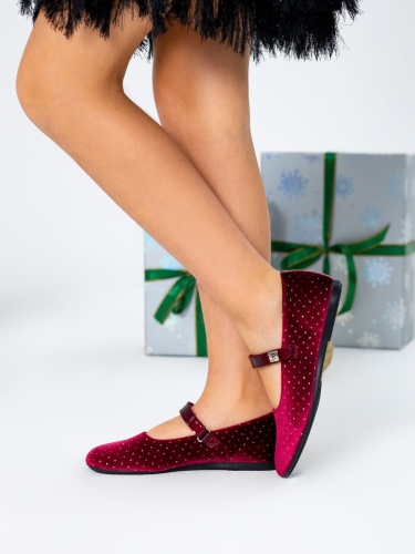 Туфли Pablosky для девочки, красные фото 2