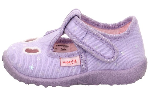 Тапочки Superfit для девочки, фиолетовые фото 2