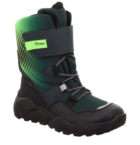 Сапоги Superfit для мальчика, зелёные