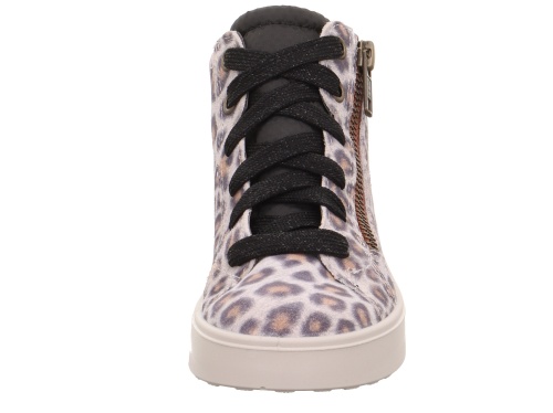 Ботинки SUPERFIT для девочки, леопардовые фото 3
