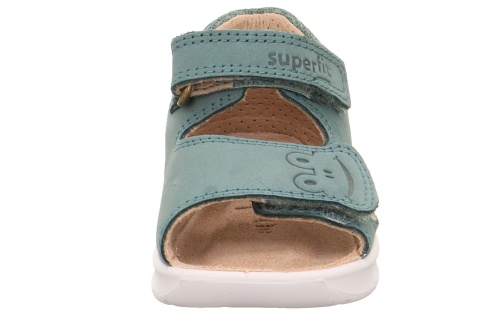 Сандалии Superfit для мальчика, зелёные фото 3